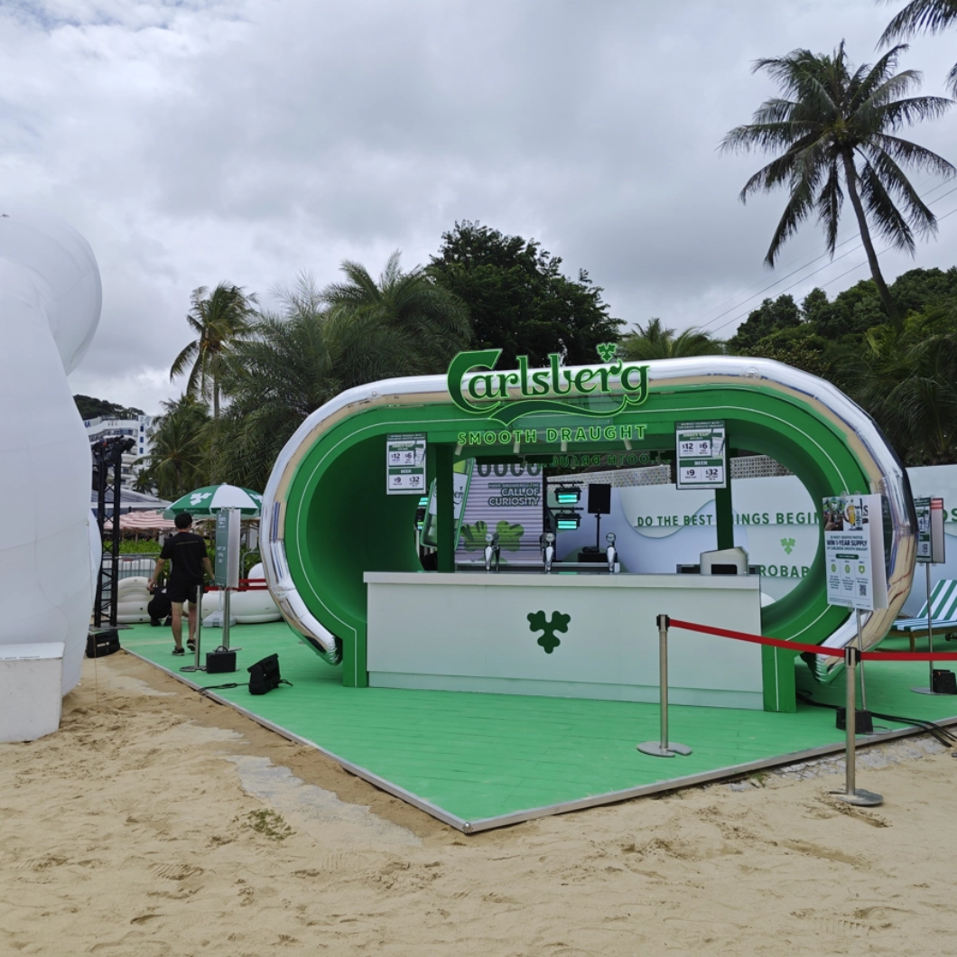 Carlsberg at Waterbomb Singapore