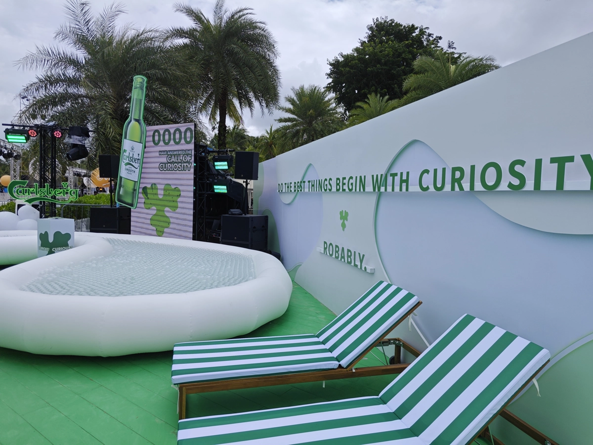 Carlsberg at Waterbomb Singapore