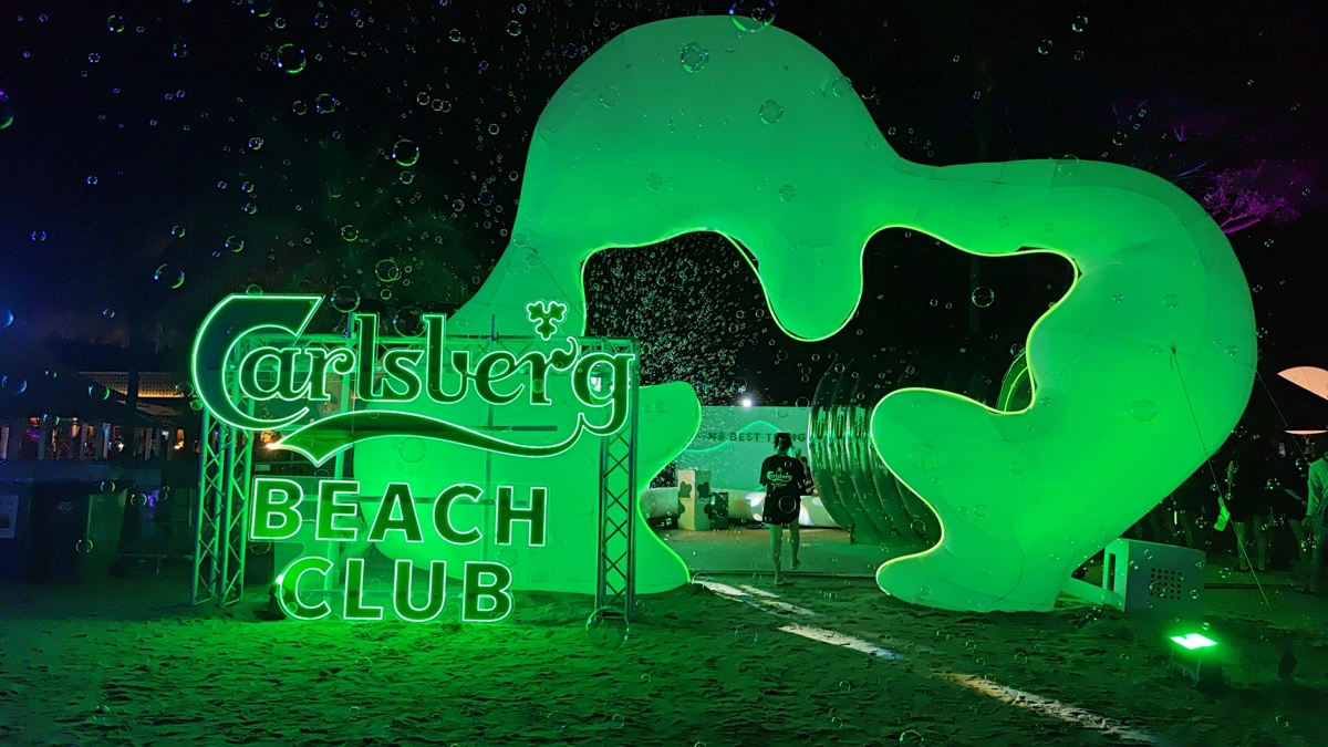 Carlsberg at Waterbomb Singapore