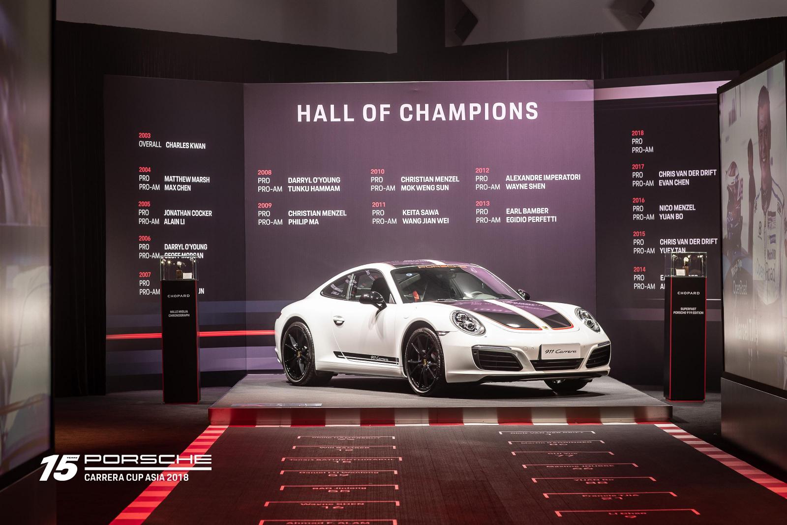 Porsche Carrera Cup Asia 2018 - 2019